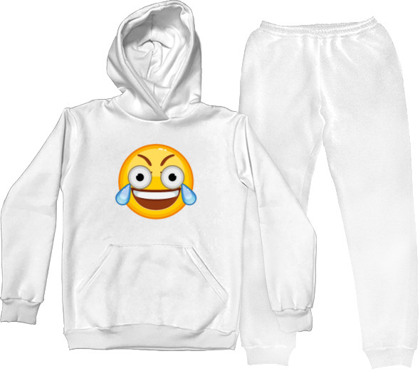 Костюм спортивний Жіночий - LOL emoji - Mfest