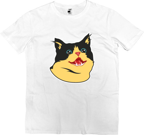 Kids' Premium T-Shirt - CARTOON CAT (SMILE) - Mfest