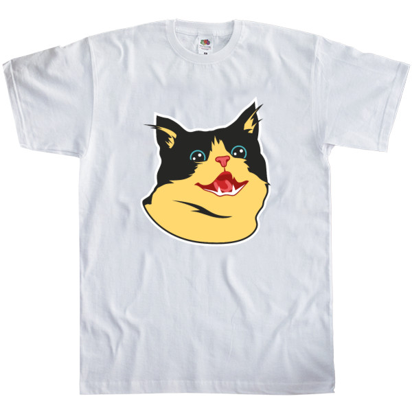 Kids' T-Shirt Fruit of the loom - CARTOON CAT (SMILE) - Mfest