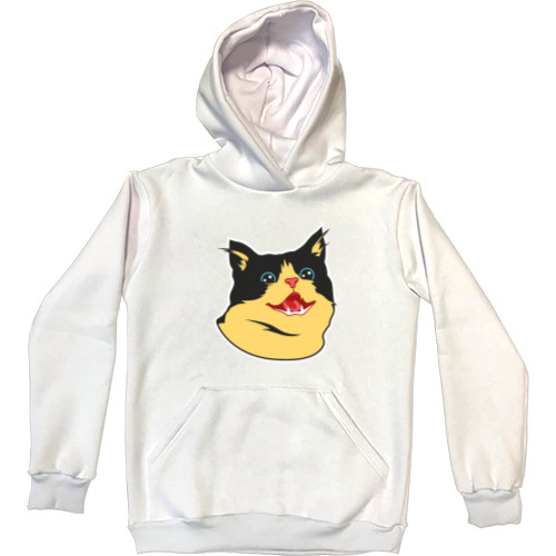 Kids' Premium Hoodie - CARTOON CAT (SMILE) - Mfest