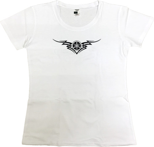 Women's Premium T-Shirt - yamaha logo 3 - Mfest