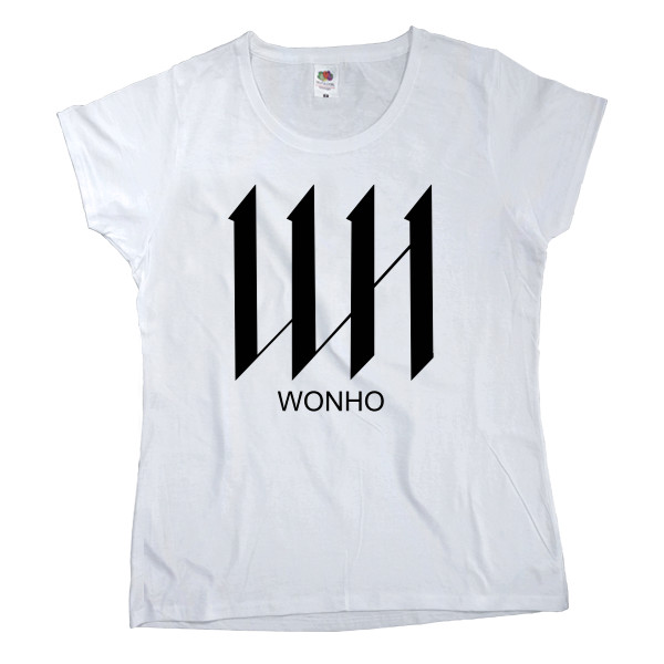 Футболка Класика Жіноча Fruit of the loom - wonho logo 3 - Mfest