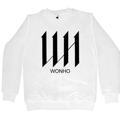 Свитшот Премиум Мужской - wonho logo 3 - Mfest