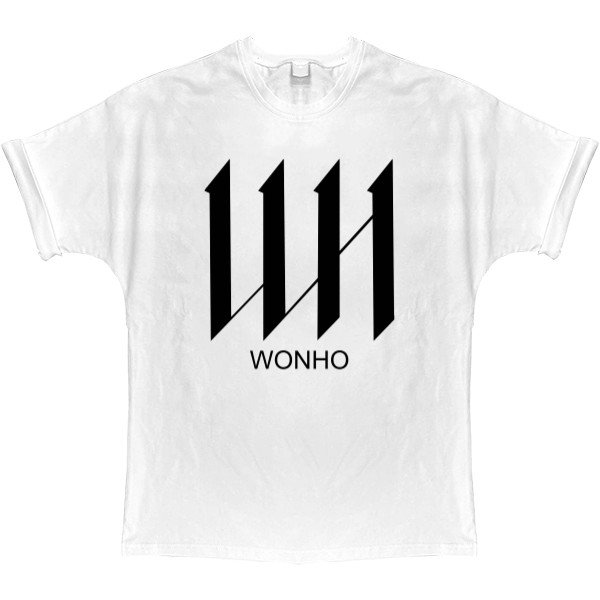 T-shirt Oversize - wonho logo 3 - Mfest