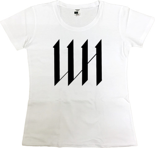 Women's Premium T-Shirt - wonho logo 2 - Mfest