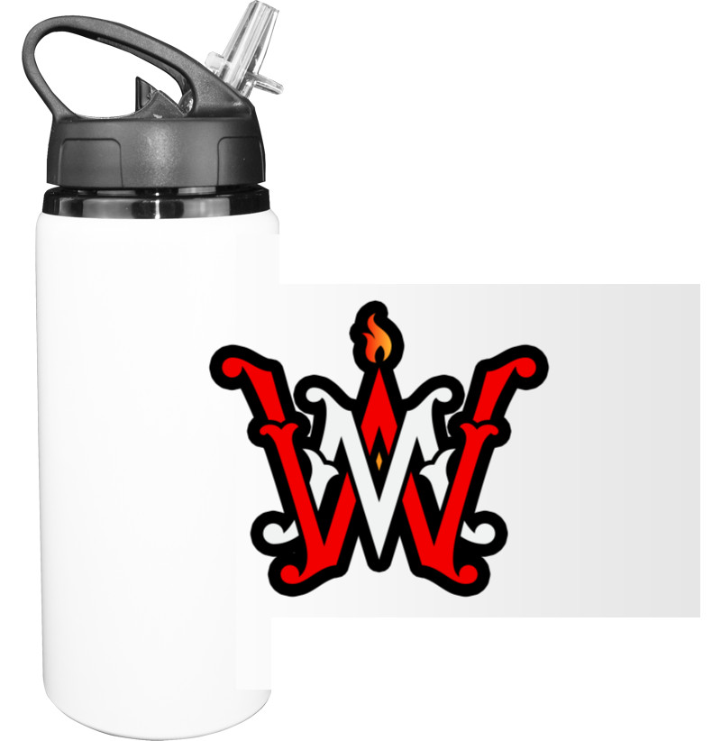 Sport Water Bottle - Wonder Makers Logo 2 - Mfest