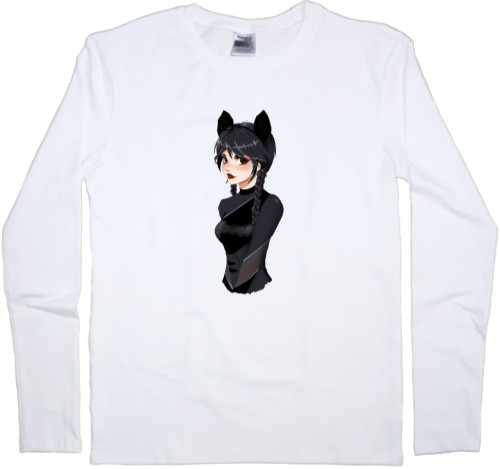 Men's Longsleeve Shirt - Wednesday Addams 7 - Mfest