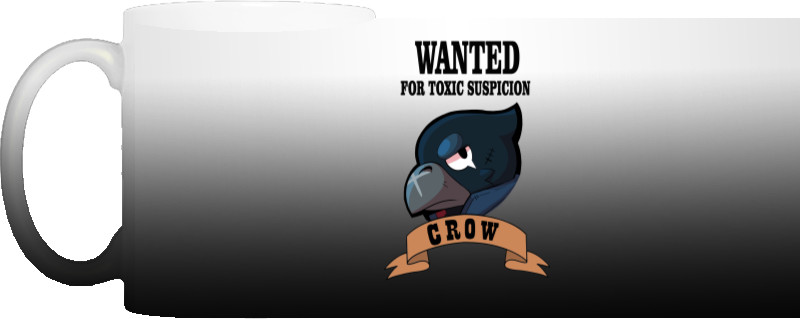 Чашка Хамелеон - WANTED CROW - Mfest