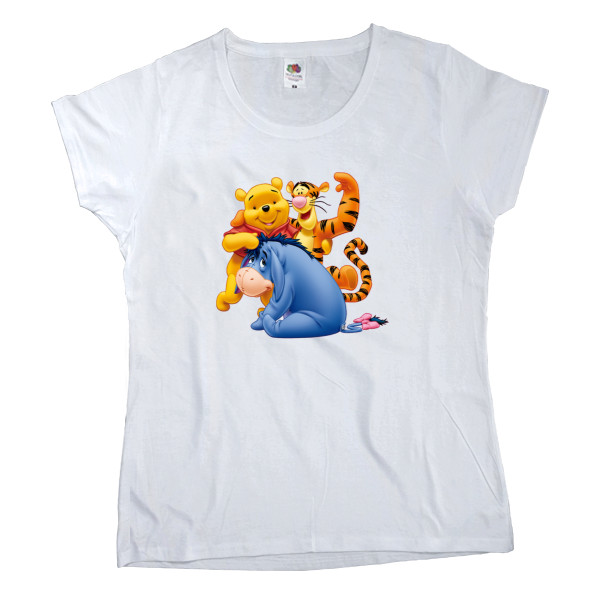 Women's T-shirt Fruit of the loom - Winnie the Pooh - Mfest