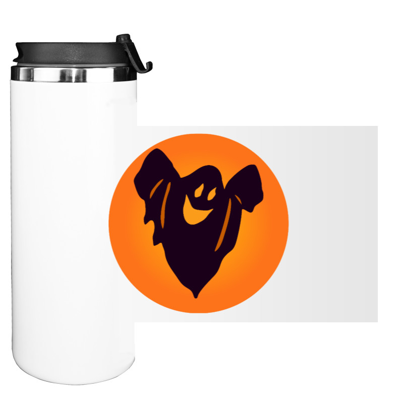 Water Bottle on Tumbler - Merry Ghost 2 - Mfest