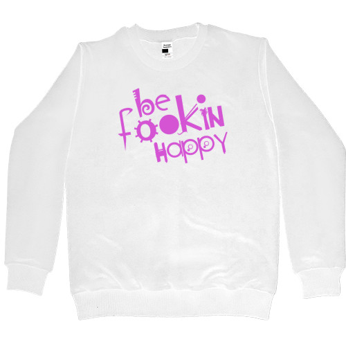 Kids' Premium Sweatshirt - be happy - Mfest