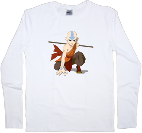 Kids' Longsleeve Shirt - Avatar Aang - Mfest