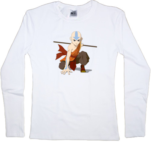 Women's Longsleeve Shirt - Avatar Aang - Mfest