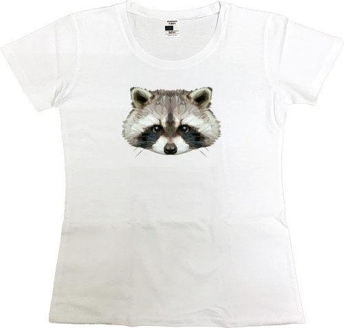 Women's Premium T-Shirt - raccoon - Mfest