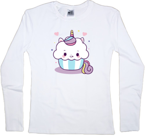 Women's Longsleeve Shirt - unicorn - Mfest