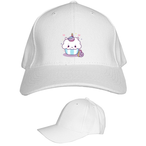 Kids' Baseball Cap 6-panel - unicorn - Mfest