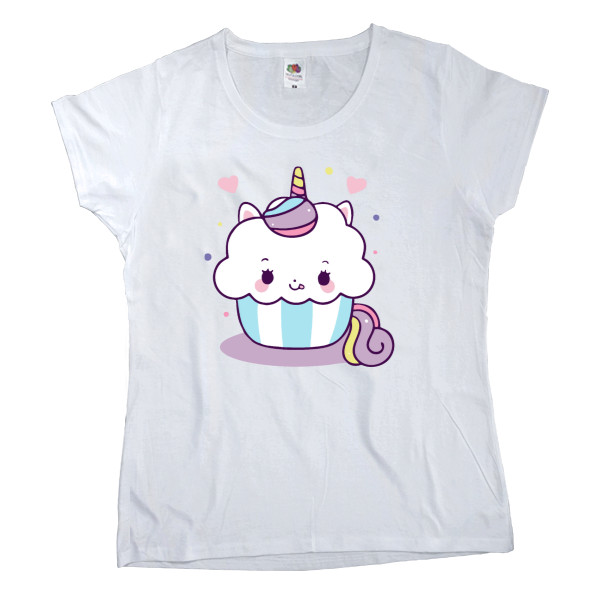 Women's T-shirt Fruit of the loom - unicorn - Mfest