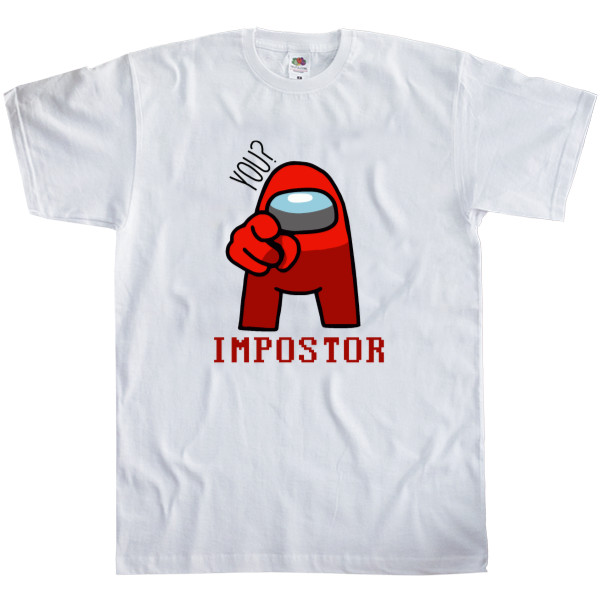 Kids' T-Shirt Fruit of the loom - YOU IMPOSTOR - Mfest