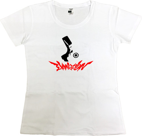 Evangelion / Евангелион - Women's Premium T-Shirt - evangelion 3 - Mfest