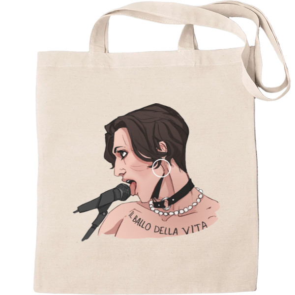 Tote Bag - Damiano with microphone - Mfest