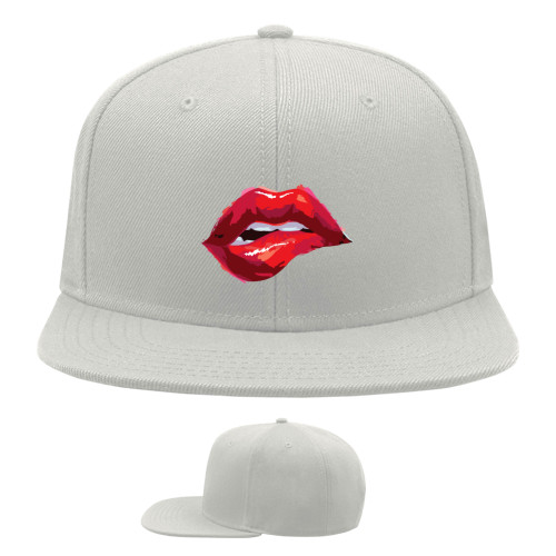 Snapback Baseball Cap - LIPS 2 - Mfest