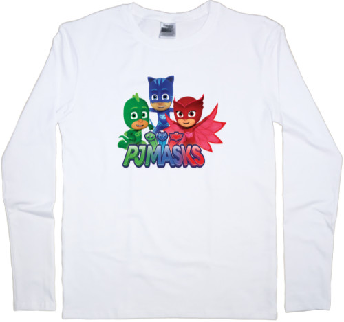 Kids' Longsleeve Shirt - masked heroes - Mfest