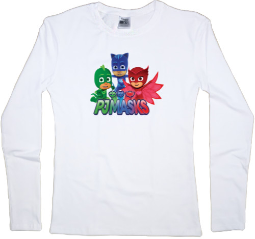 Women's Longsleeve Shirt - masked heroes - Mfest