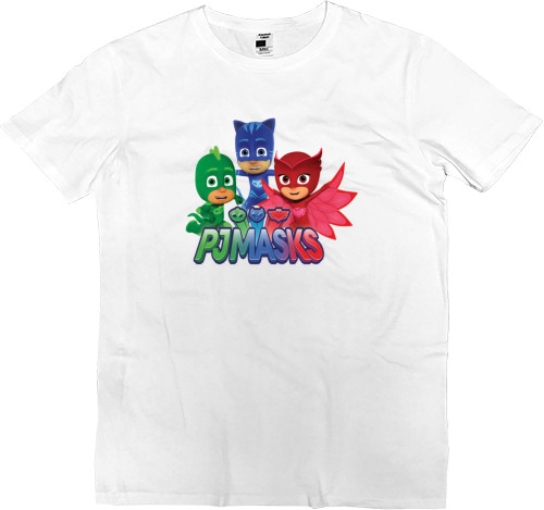 Kids' Premium T-Shirt - masked heroes - Mfest