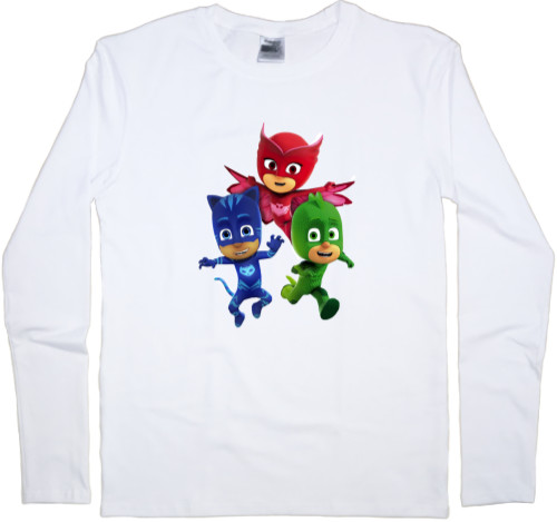 Kids' Longsleeve Shirt - masked heroes 2 - Mfest