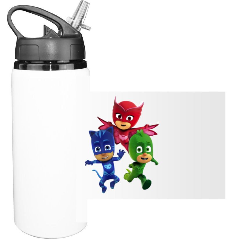 Sport Water Bottle - masked heroes 2 - Mfest