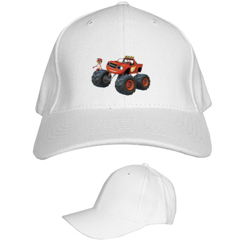 Kids' Baseball Cap 6-panel - Blaze and Wonder Machines 3 - Mfest