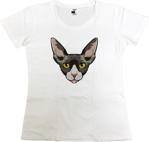 Women's Premium T-Shirt - Sphynx cat - Mfest