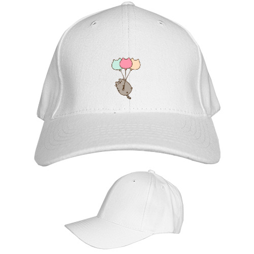 Kids' Baseball Cap 6-panel - cat with balls - Mfest