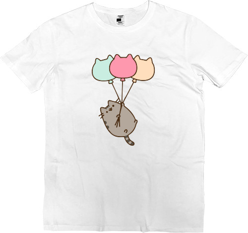 Men’s Premium T-Shirt - cat with balls - Mfest