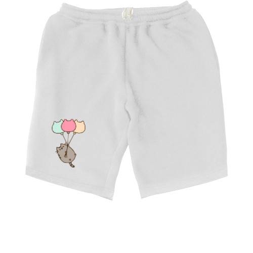 Men's Shorts - cat with balls - Mfest