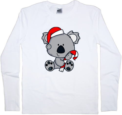 Men's Longsleeve Shirt - koala - Mfest