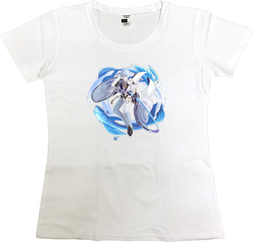 Women's Premium T-Shirt - Kamisato Ayato 4 - Mfest