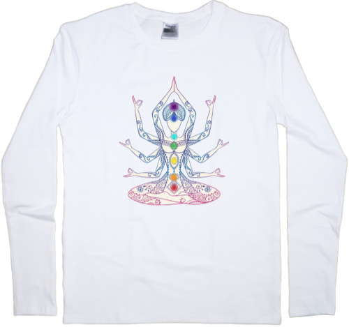 Kids' Longsleeve Shirt - yoga - Mfest