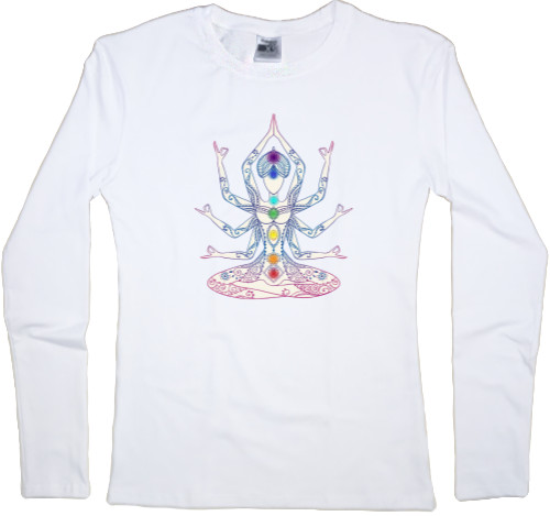 Women's Longsleeve Shirt - yoga - Mfest