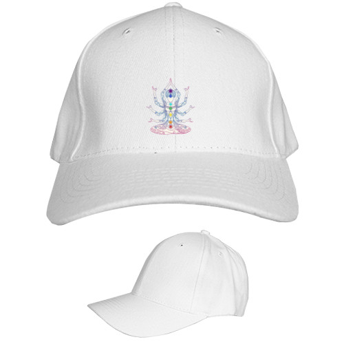 Kids' Baseball Cap 6-panel - yoga - Mfest