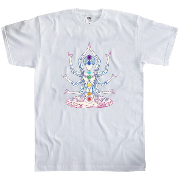 Kids' T-Shirt Fruit of the loom - yoga - Mfest