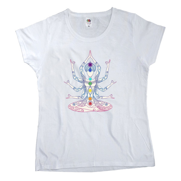 Women's T-shirt Fruit of the loom - yoga - Mfest