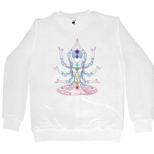 Men’s Premium Sweatshirt - yoga - Mfest