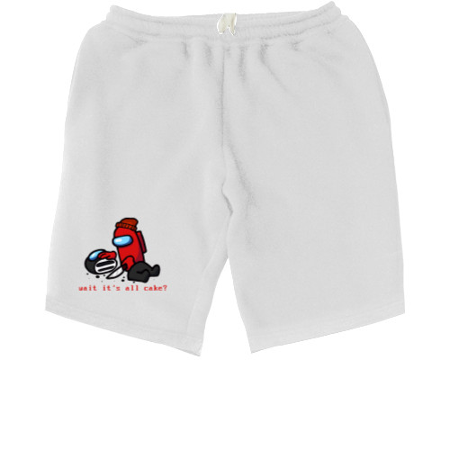 Men's Shorts - check it out, is it all cake? - Mfest