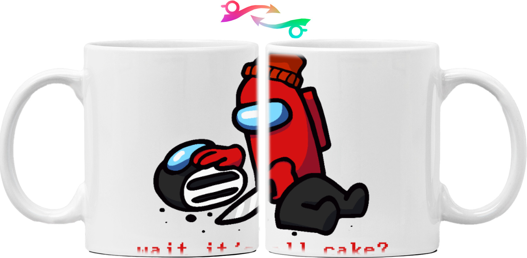 Mug - check it out, is it all cake? - Mfest