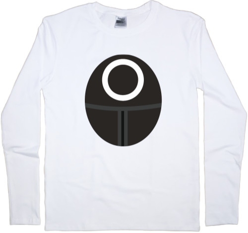 Kids' Longsleeve Shirt - mask circle - Mfest