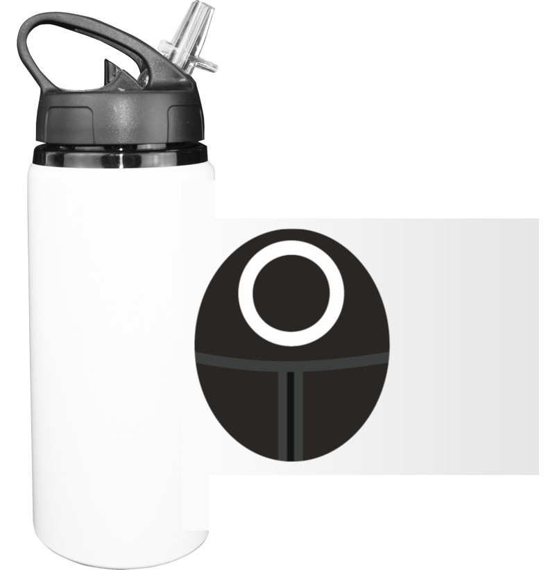 Sport Water Bottle - mask circle - Mfest