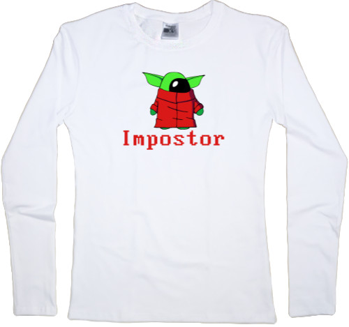 Women's Longsleeve Shirt - Baby Grogo Impostor - Mfest