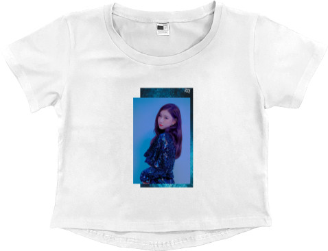 Women's Cropped Premium T-Shirt - Lee Chaeryeong - Mfest