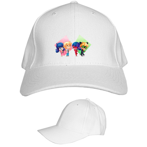 Kids' Baseball Cap 6-panel - LADYBUG AND SUPER CAT 2 - Mfest